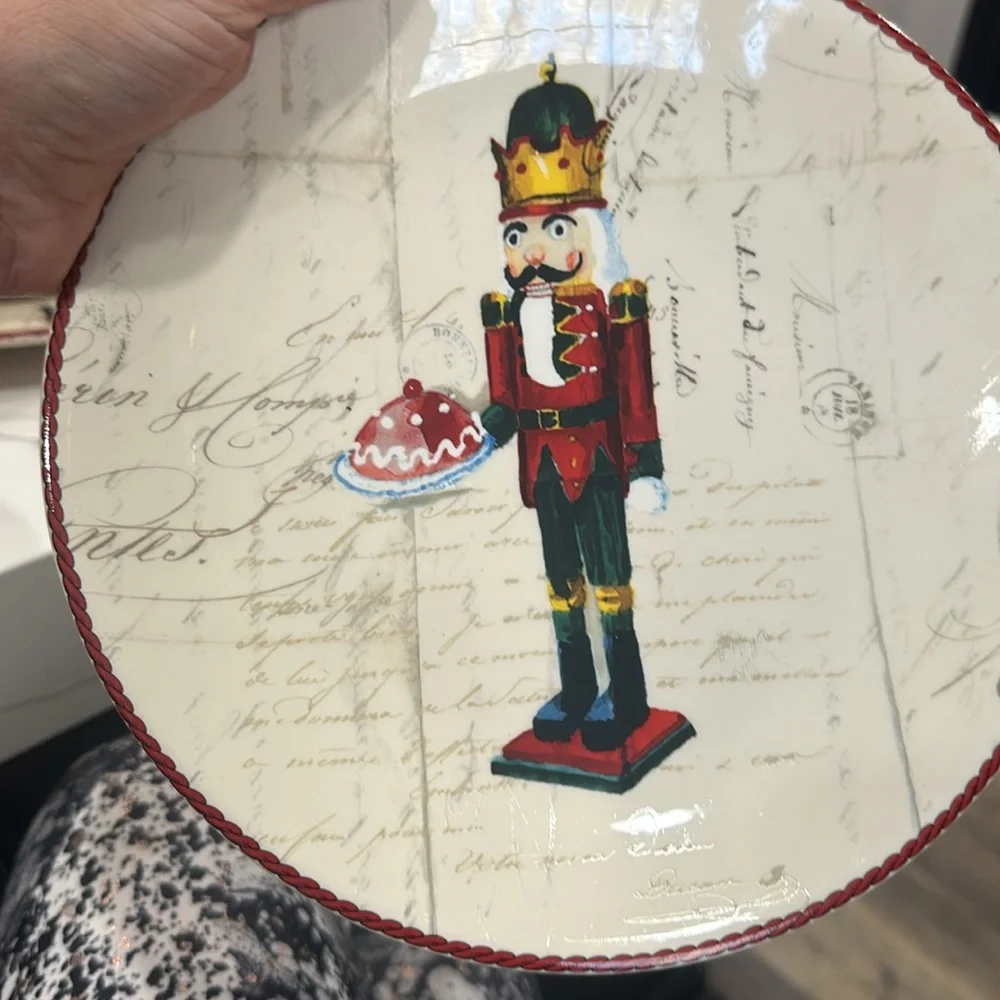 Williams Sonoma Nutcracker Decorative Plate